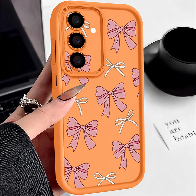 Bow Tie Silicone Case For Sams - Samsung Galaxy A55 ulasan dan harga