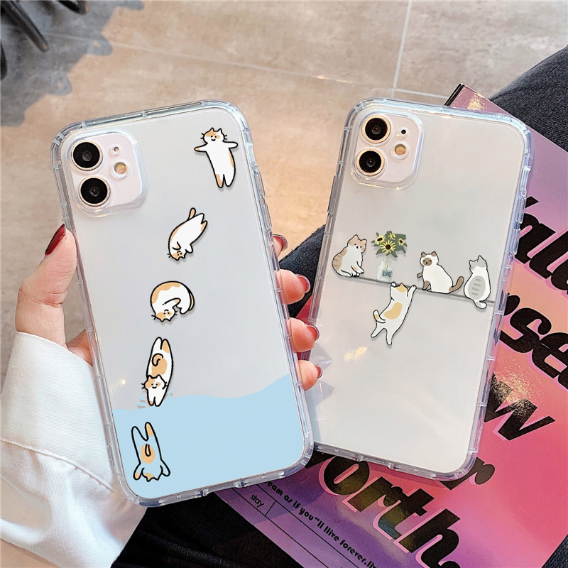 Lovely Fishes Clear Phone Case - Apple Iphone 15 Pro Max ulasan dan harga