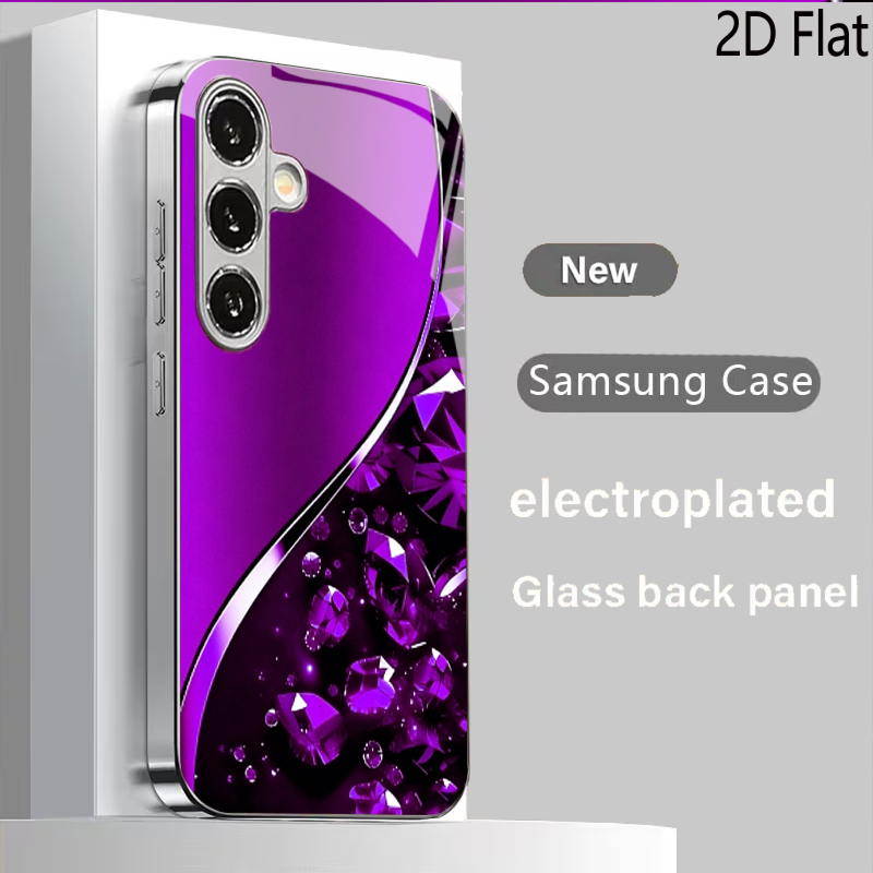 Purple Gemstone Background for - Samsung Galaxy A55 ulasan dan harga