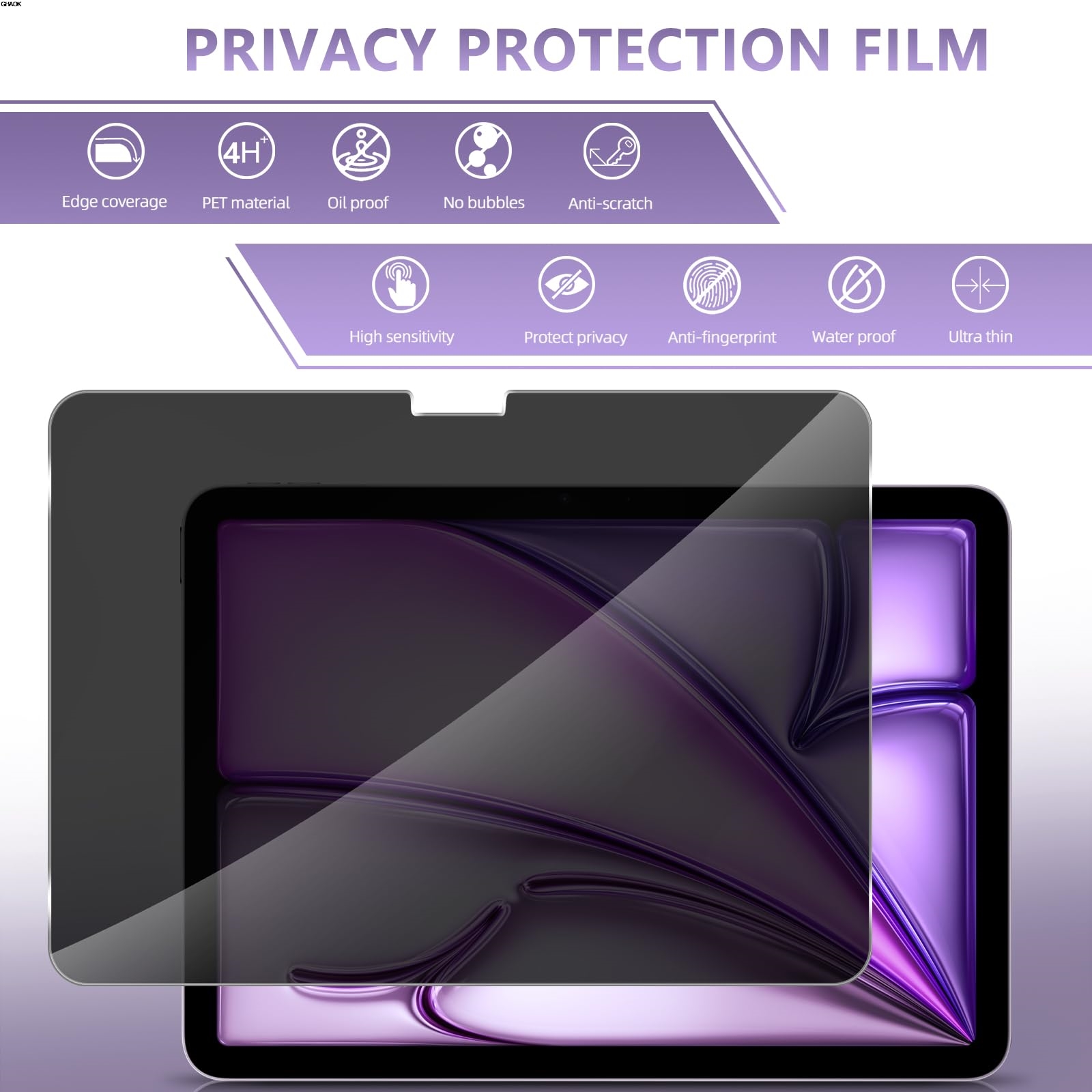 2 Way Privacy Anti-Spy Screen  - Matte Anti Glare Screen ulasan dan harga