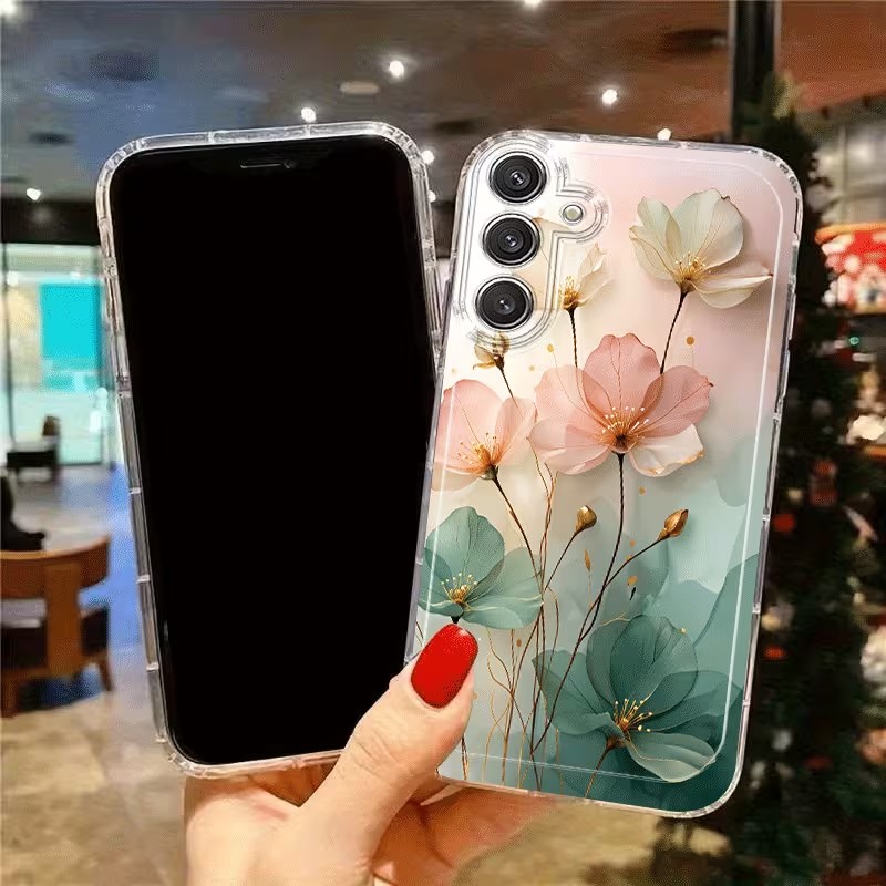Anti-Slip Clear Phone Case For - Samsung Galaxy S25 ulasan dan harga
