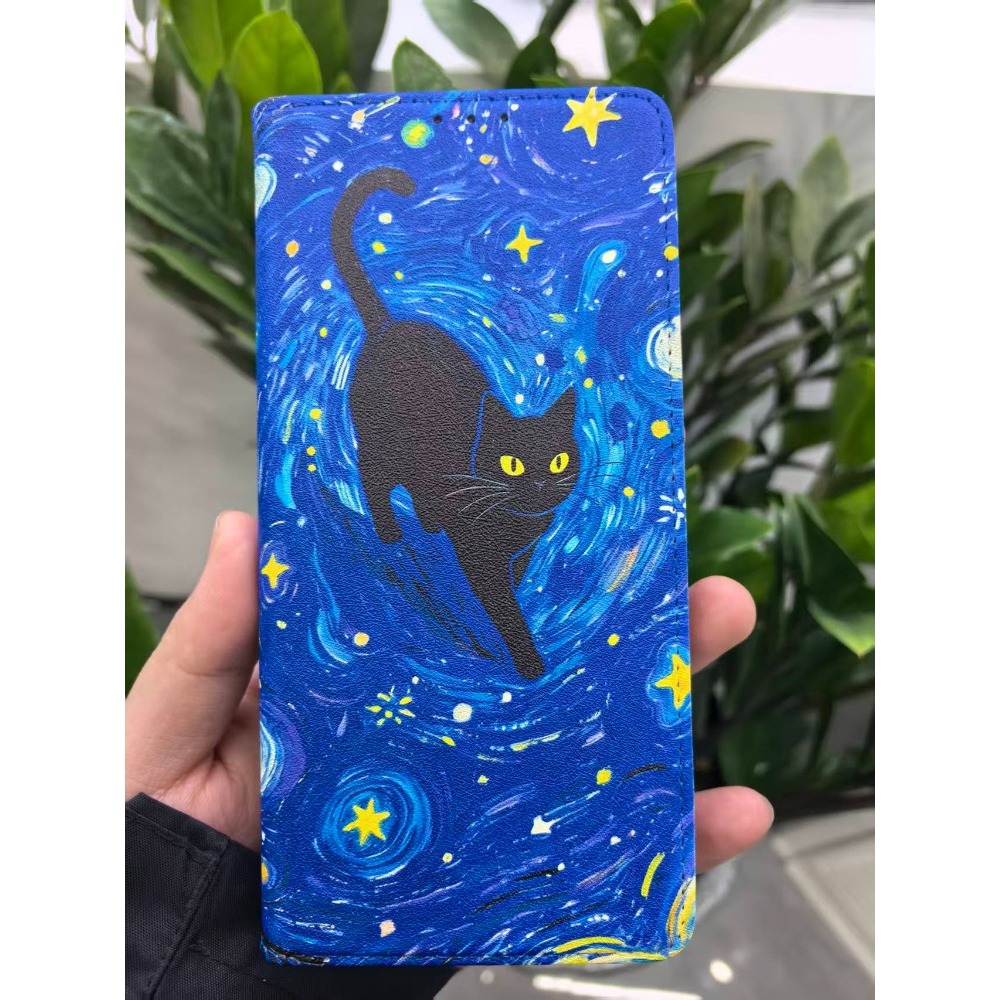 Painted Magnetic Flip Leather  - Samsung Galaxy S25 ulasan dan harga