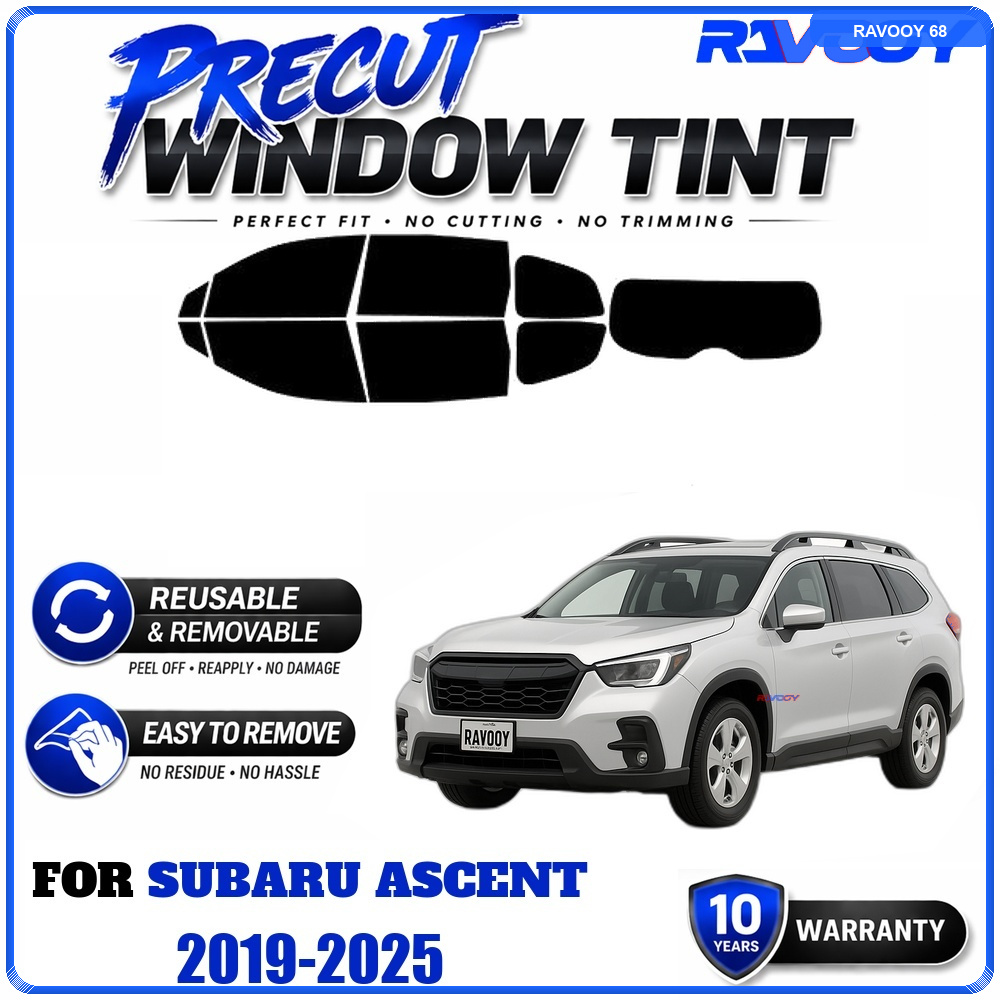 RAVOOY Precut Window Tint, Reu - Air Bubble Remover ulasan dan harga